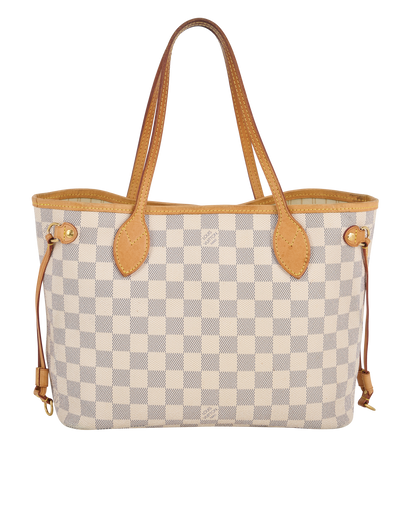 Neverfull PM, £650, Handbags, White, Canvas, Front view